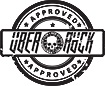 The Uber Rock Approved stamp