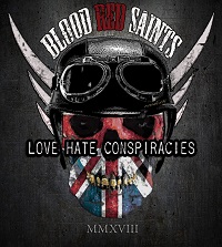 Artwork for Love Hate Conspiracies by Blood Red Saints