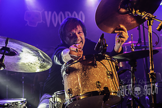 Dave Jeffers of Baleful Creed, live at Voodo, Belfast