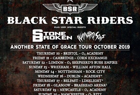 ALBUM NEWS: Black Star Riders to enjoy ‘Another State Of Grace’ in September