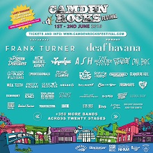 Updated poster for Camden Rocks 2019