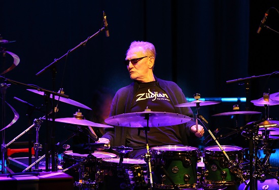 Drum Legends (Ginger Baker/Herman Rarebell/Pete York) – Brighton, The Dome – 12 April 2019