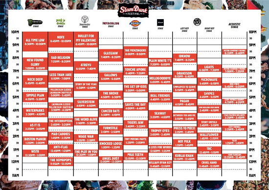 Slam Dunk 2019 Clash Finder