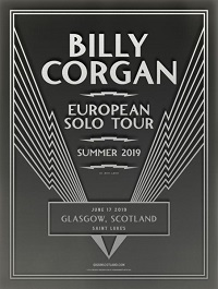 Poster for Billy Corgan at St Luke's, Glasgow, 17 June 2019