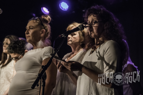 The Clanmil Community Choir supporting Cormac Neeson at The Black Box, Belfast