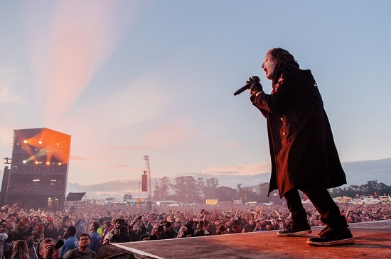 Slipknot at Download 2019. Photo courtesy of Download.