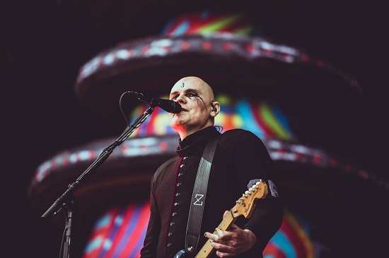 Smashing Pumpkins at Download 2019. Photo courtesy of Download.