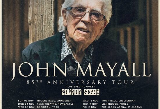 TOUR UPDATE: John Mayall doesn’t slow down as he adds Irish dates