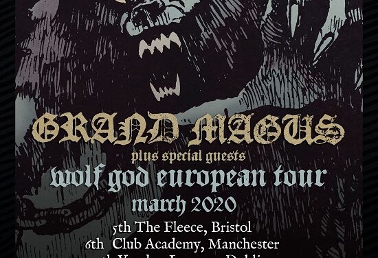 TOUR NEWS: Grand Magus announce 2020 dates