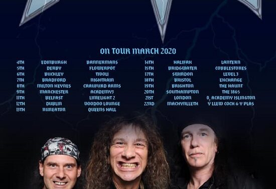 TOUR NEWS: Anvil to pound the pavements again in March 2020
