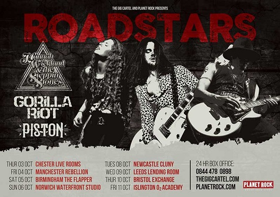 Posters for Roadstars 2019 tour