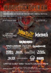 Updated poster for Bloodstock 2020