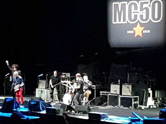 MC50 live at the Manchester Arena, 4 October 2019