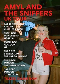 Amyl and The Sniffers 2019 tour poster