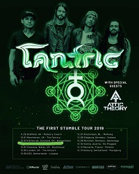 Poster for Tantric 2019 European tour