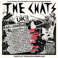The Chats 2019 tour poster