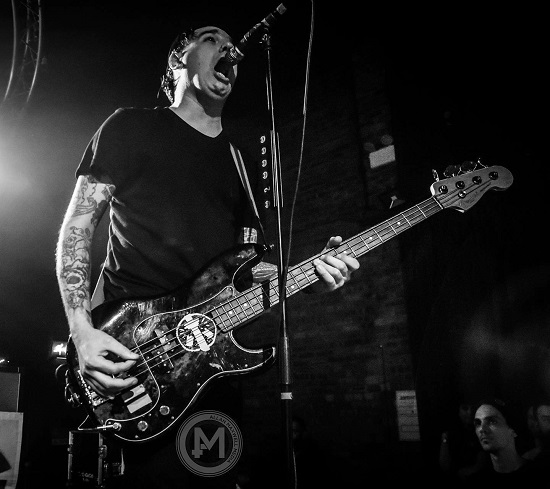 Anti-Flag at The Garage, Glasgow, February 2020. Photo by Allan Maxwell.