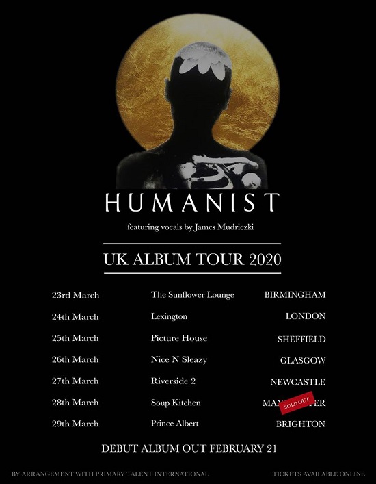 Humanist 2020 tour poster