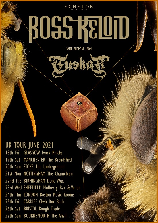 Poster for Boss Keloid 2021 tour