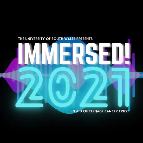 Logo for Immersed Festival 2021