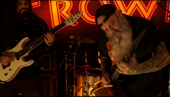 Crowbar performing live in New Orleans on 20 February 2021