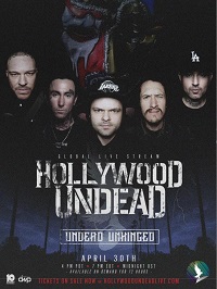 “GIG” NEWS: Hollywood Undead to become ‘Unhinged’ on latest live stream