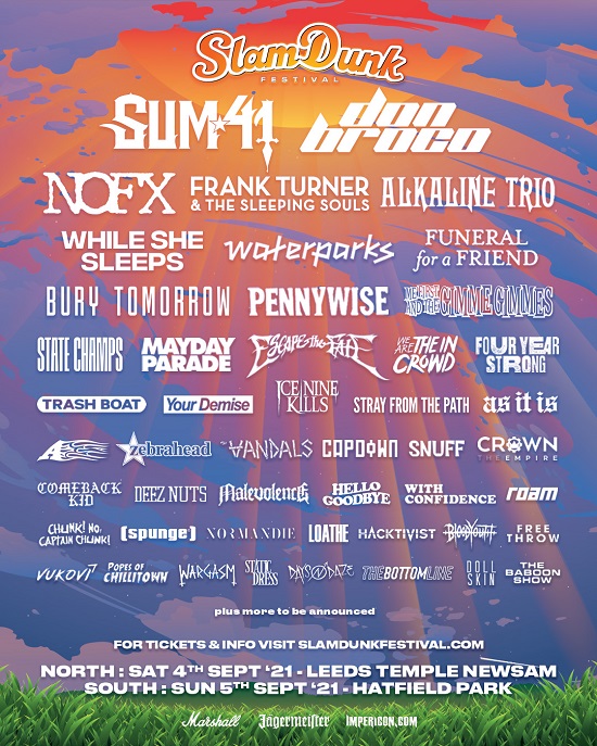 Updated Slam Dunk 2021 poster