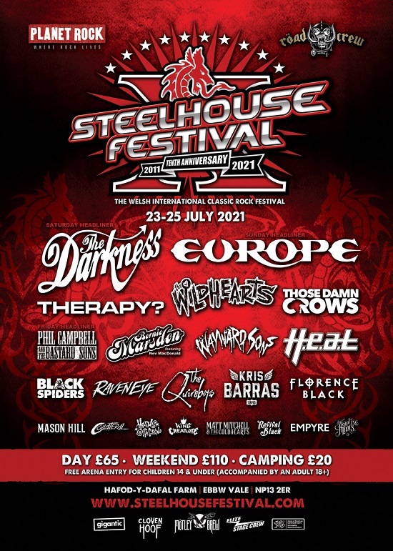 Updated poster for Steelhouse 2021