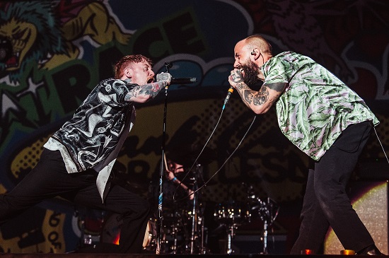 Frank Carter And The Rattlesnakes at the Download Pilot festival