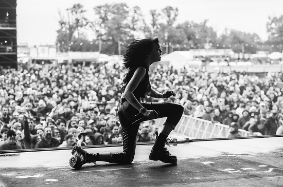 Hot Milk at the Download Pilot festival