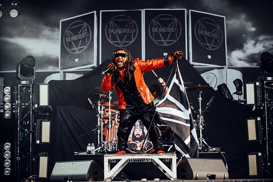 Skindred at the Download Pilot festival