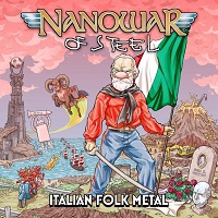 Artwork for Italian Folk Metal by Nanowar of Steel