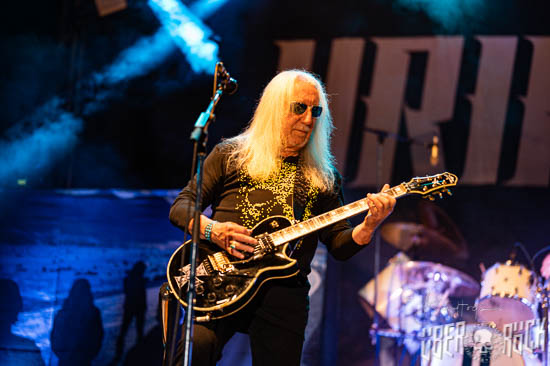 Mick Box of Uriah Heep performing at Steelhouse 2021