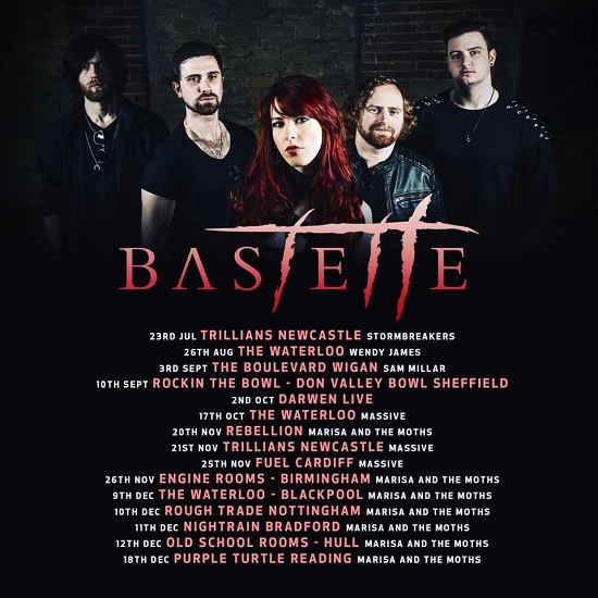 Bastette 2021 tour poster