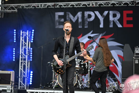 Empyre performing at Steelhouse 2021