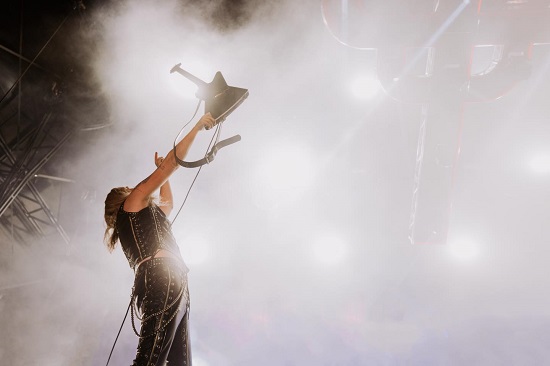 Richie Faulkner of Judas Priest at Bloodstock 2021