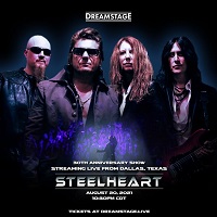 Poster for SteelHeart's 30th anniversary simulcast