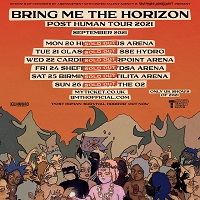 Bring Me The Horizon Post Human 2021 Tour Poster