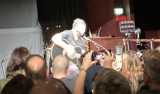 James Dean Bradfield performing at PRYZM, Kingston-Upon-Thames, 20 October 2021