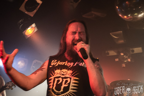 Tommy Daly of Conjuring Fate at the Diamond Rock Club, 16 October 2021