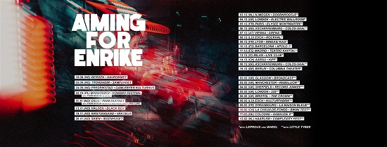 Aiming For Enrike tour poster