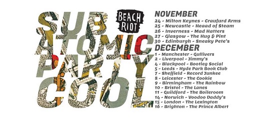 Beach Riot 2021 tour header