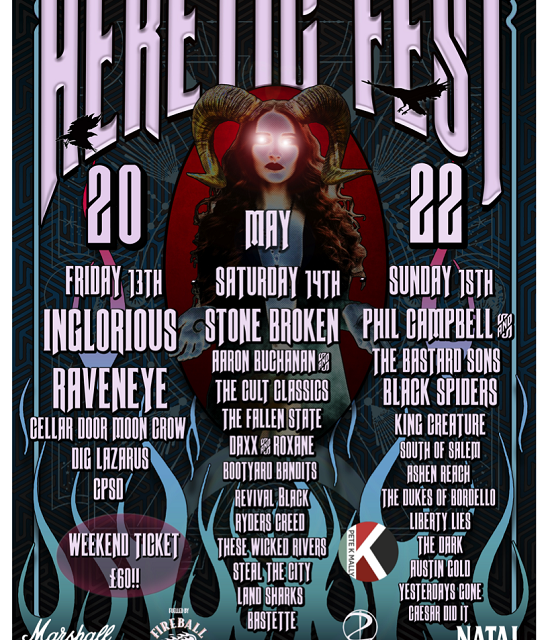 FESTIVAL NEWS: HERETIC FEST LINE-UP FINALIZED