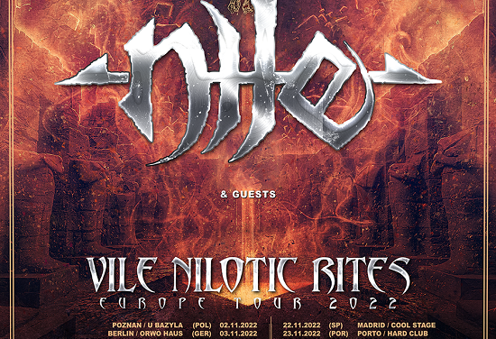 TOUR NEWS: Nile to flood Europe in November