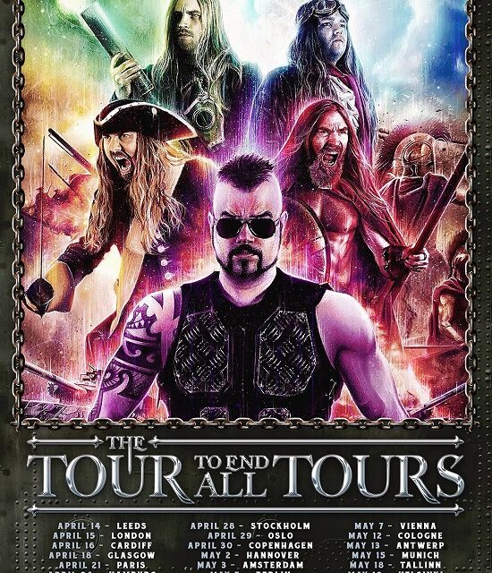 TOUR NEWS: Sabaton announce 2023 arena dates