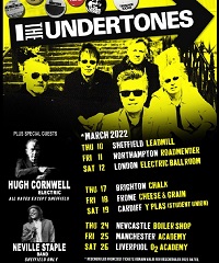 Undertones 2022 tour poster