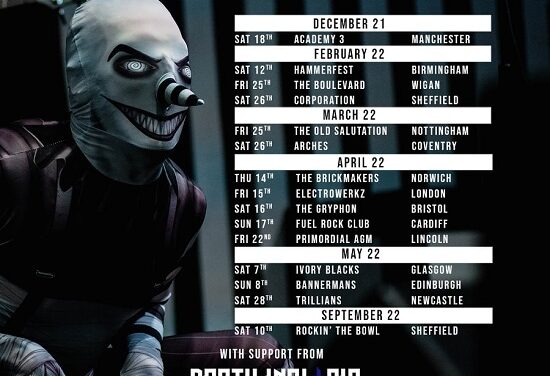 TOUR NEWS: Ward XVI confirm local support acts