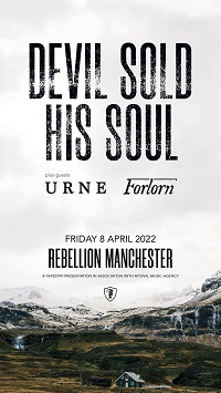 Devil Sold His Soul Manchester 2022 poster