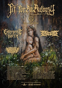 Fit For An Autopsy 2022 European tour poster