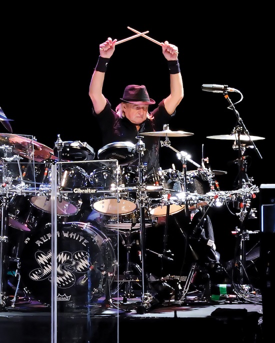 Alan White of Yes, who has died at the age of 72